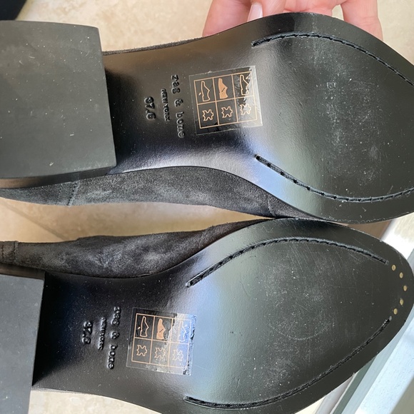 Rag And Bone Walker Ankle Boots-Womens - Picture 7 of 7